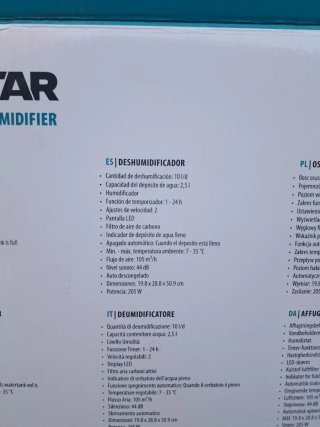 Deshumidificador Tristar DH 5419