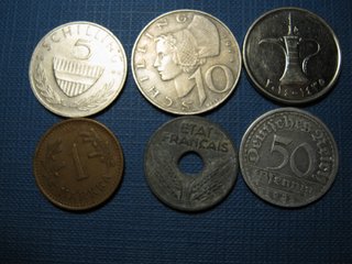 Lote 10 monedas variadas
