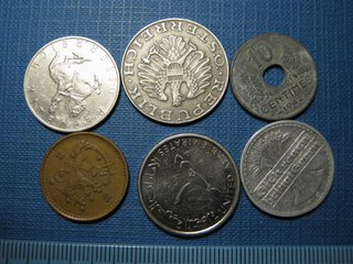 Lote 10 monedas variadas