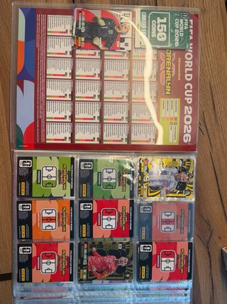 Álbum FIFA World Cup 2026 Adrenalyn + 129 cromos