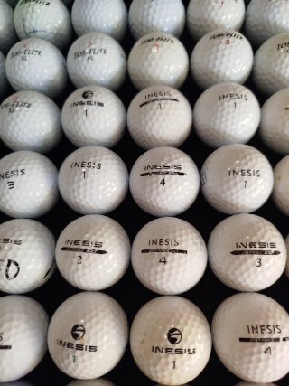 Lote 77 Bolas Golf Grado A+B regalo 13 aparte