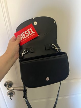 Bolso Negro Diesel. 1DR bandolera.