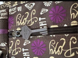 Bandolera Roxy portátil estampado