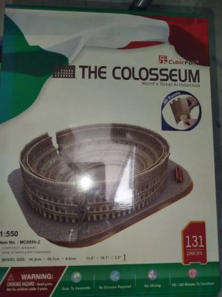 Puzzle 3D CubicFun Coliseo Romano
