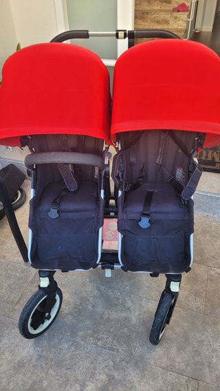 Bugaboo Donkey Duo Gemelar Rojo
