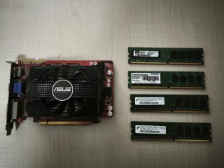 Tarjeta Gráfica ASUS EAH5670 1GB GDDR5+módulos RAM