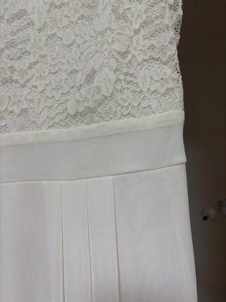 Vestido de fiesta blanco Anna Field Talla XL