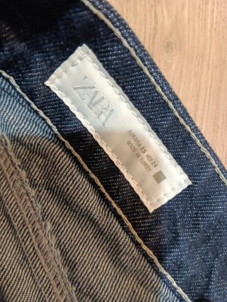 Falda pantalón vaquera a