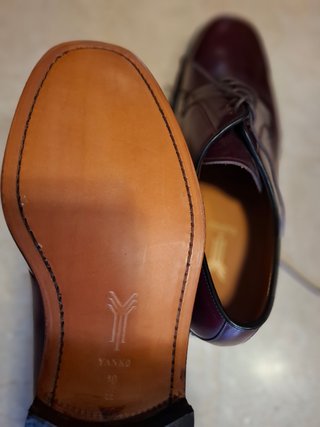 Zapatos Yanko Burdeos Talla 44 Nuevos
