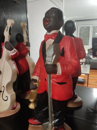 Figuras Jazz Música Adorno