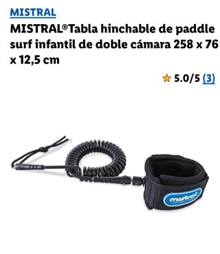 Tabla paddle surf hinchable Mistral infantil