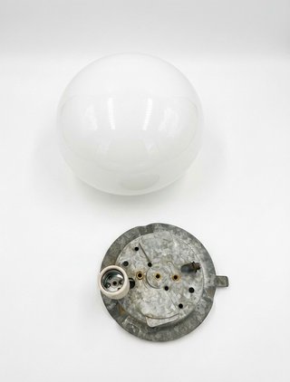 Plafón techo redondo blanco de 25 cm de diámetro