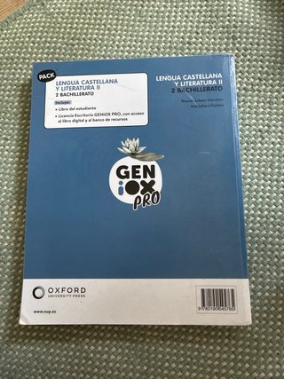 Lengua castellana y literatura II.