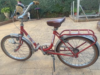 Bicicleta infantil Orbea Roja.