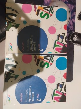 Libro de lengua y literatura ANAYA 2 ESO