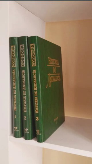 3 Tomos Historia de Andalucía Cajasur Completa