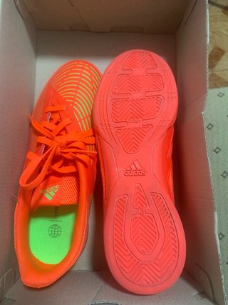Zapatillas Fútbol Sala Adidas Predator Naranja/Ver