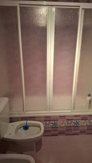 Baño completo: mampara ,mueble videt water