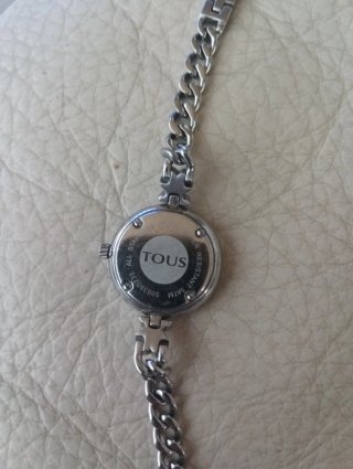 Reloj Tous Acero Plateado Antigua Colección