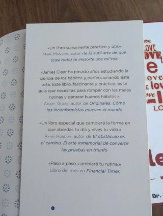 Hábitos atómicos: cambios pequeños, resultados ...