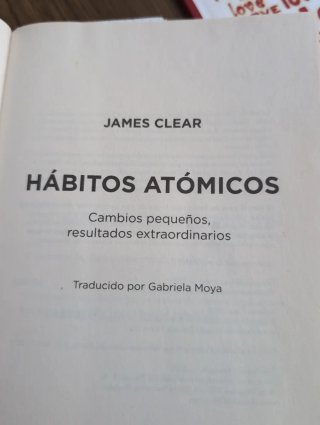 Hábitos atómicos: cambios pequeños, resultados ...