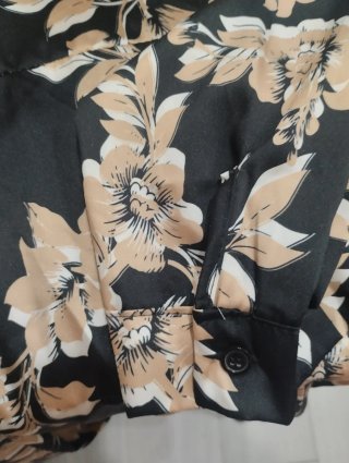 Vestido camisero estampado FLORENCIA.