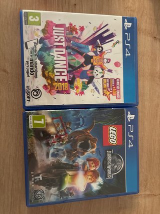 Pack 3 Juegos PS4: Just Dance 2019 y Lego Jurassic