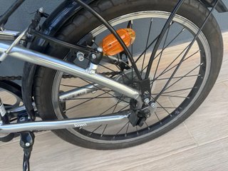 Bicicleta Plegable B'Twin Plata