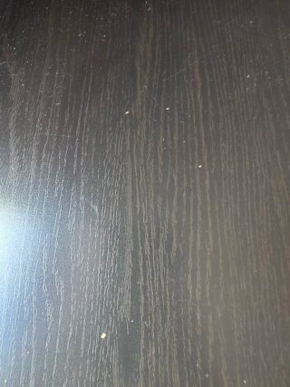 Escritorio Ikea Micke Negro/Marrón