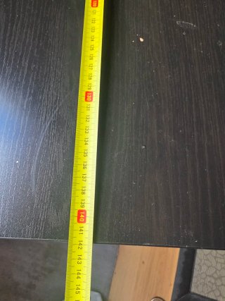 Escritorio Ikea Micke Negro/Marrón
