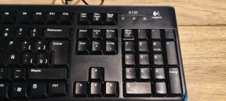 Teclado Logitech K120 USB Negro