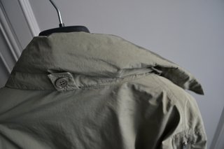 Gabardina Armani Collezioni Verde Caqui
