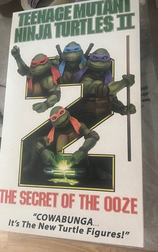 Pack Figuras Tortugas Ninja 2 1991 TMNT NECA