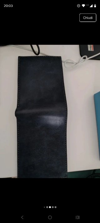 Portafogli uomo R.P.G. in pelle nero