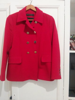 Chaqueta Zara Roja Talla M