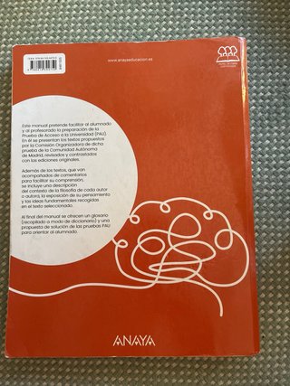 Paideia. Textos de Filosofía para la PAU. Madrid