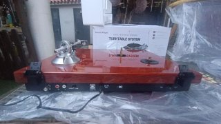 Tocadiscos Record player classic Red HP-H0056