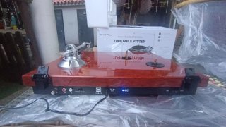 Tocadiscos Record player classic Red HP-H0056