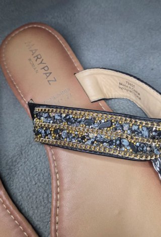 Sandalias Marypaz pedrería T.41