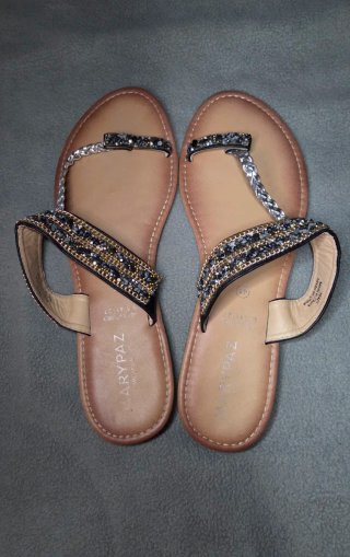 Sandalias Marypaz pedrería T.41