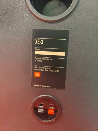 Altavoces JBL XE3