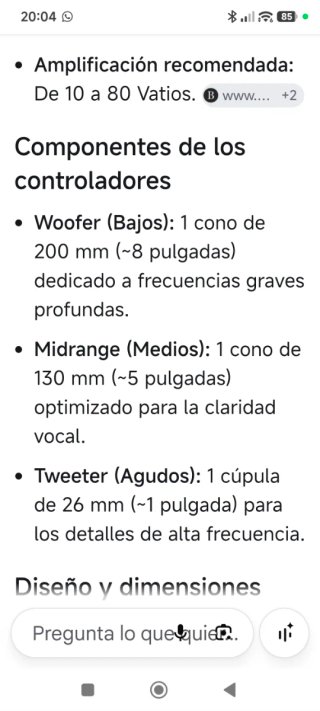 Altavoces JBL XE3