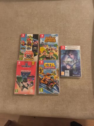 Juegos Nintendo Switch (sueltos o pack)