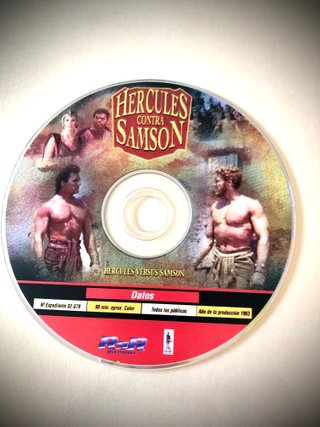 DVD Hércules contra Samson (Español)