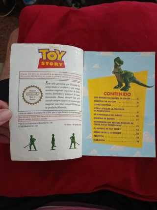 Manual Toy Story SNES (Super Nintendo)