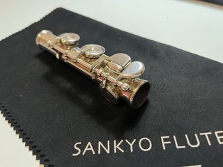 Flauta Sankyo Cabeza Plata. Muy buen estado.