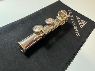 Flauta Sankyo Cabeza Plata. Muy buen estado.