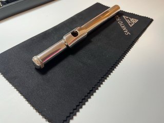 Flauta Sankyo Cabeza Plata. Muy buen estado.