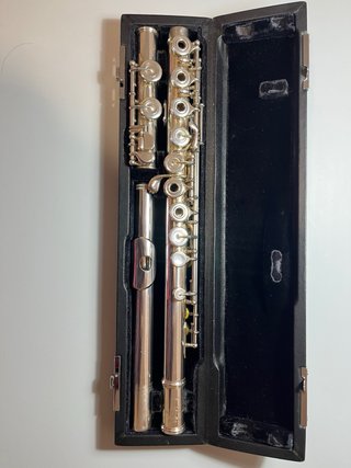 Flauta Sankyo Cabeza Plata. Muy buen estado.