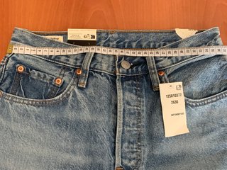 Levi's 501 Original Premium Azul Talla S/36